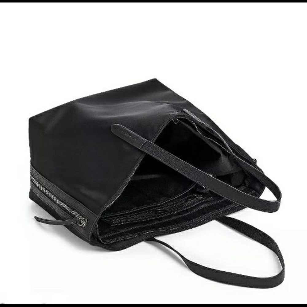 BOTKIER NEW YORK Nylon Black Roomy Tote Bag - Picture 3 of 6